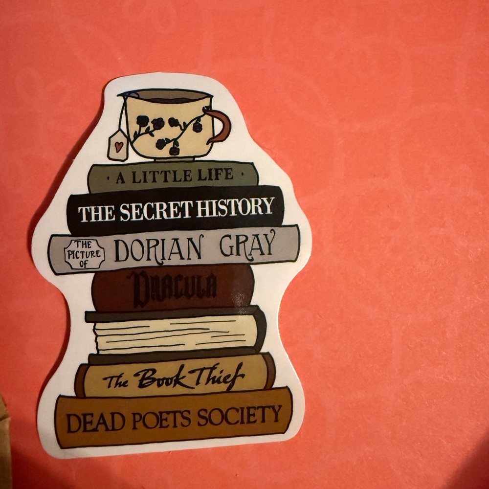 Colorful Book-Themed Sticker Set - Picture 4 of 4